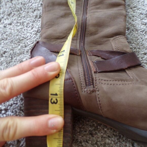 Cobb Hill knee high leather boots 7 - Picture 10 of 12